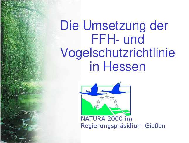Natura 2000 Verordnung - Hessen